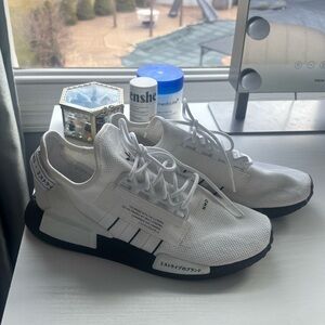 adidas White and Black Athletic Shoes